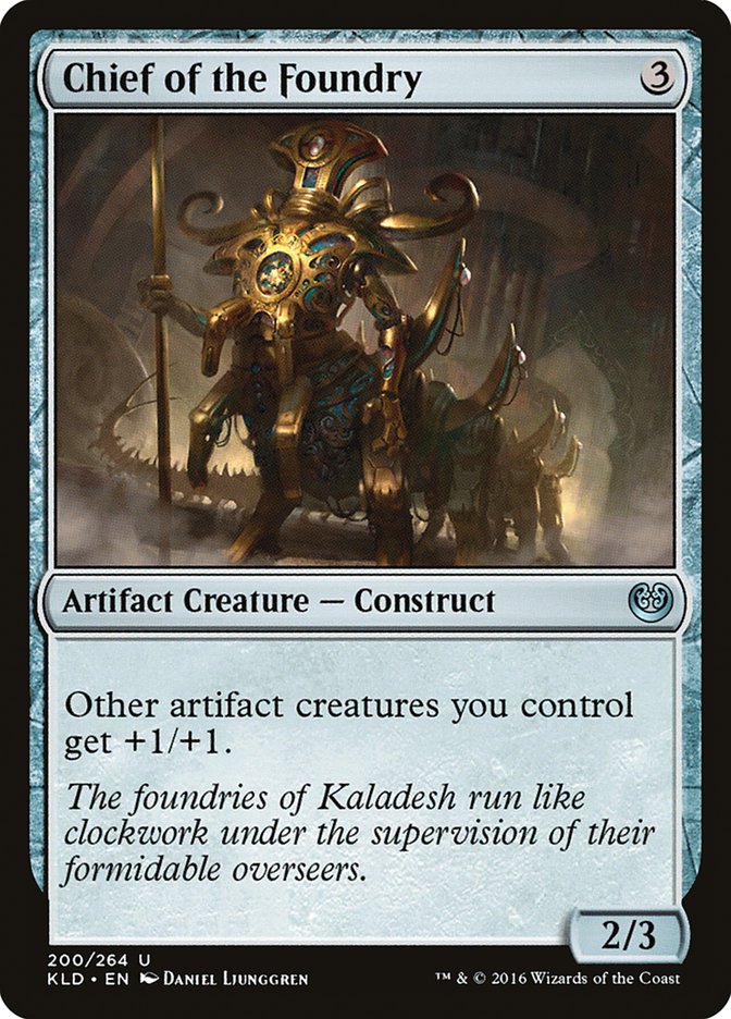 Chief of the Foundry [Kaladesh] | Tacoma Games