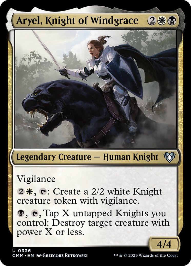 Aryel, Knight of Windgrace [Commander Masters] | Tacoma Games