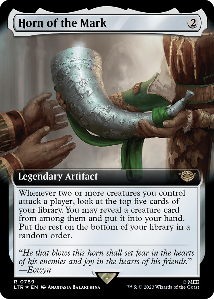 Horn of the Mark (Extended Art) (Surge Foil) [The Lord of the Rings: Tales of Middle-Earth] | Tacoma Games