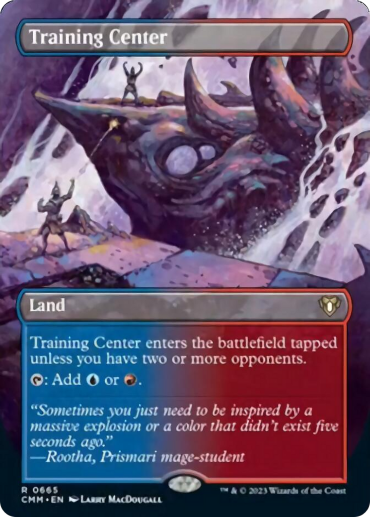 Training Center (Borderless Alternate Art) [Commander Masters] | Tacoma Games