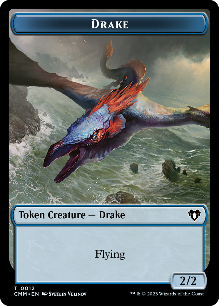 Eldrazi Scion // Drake Double-Sided Token [Commander Masters Tokens] | Tacoma Games