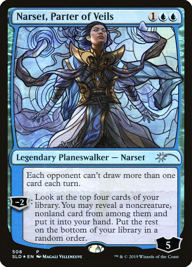 Narset, Parter of Veils (Stained Glass) [Secret Lair Drop Promos] | Tacoma Games