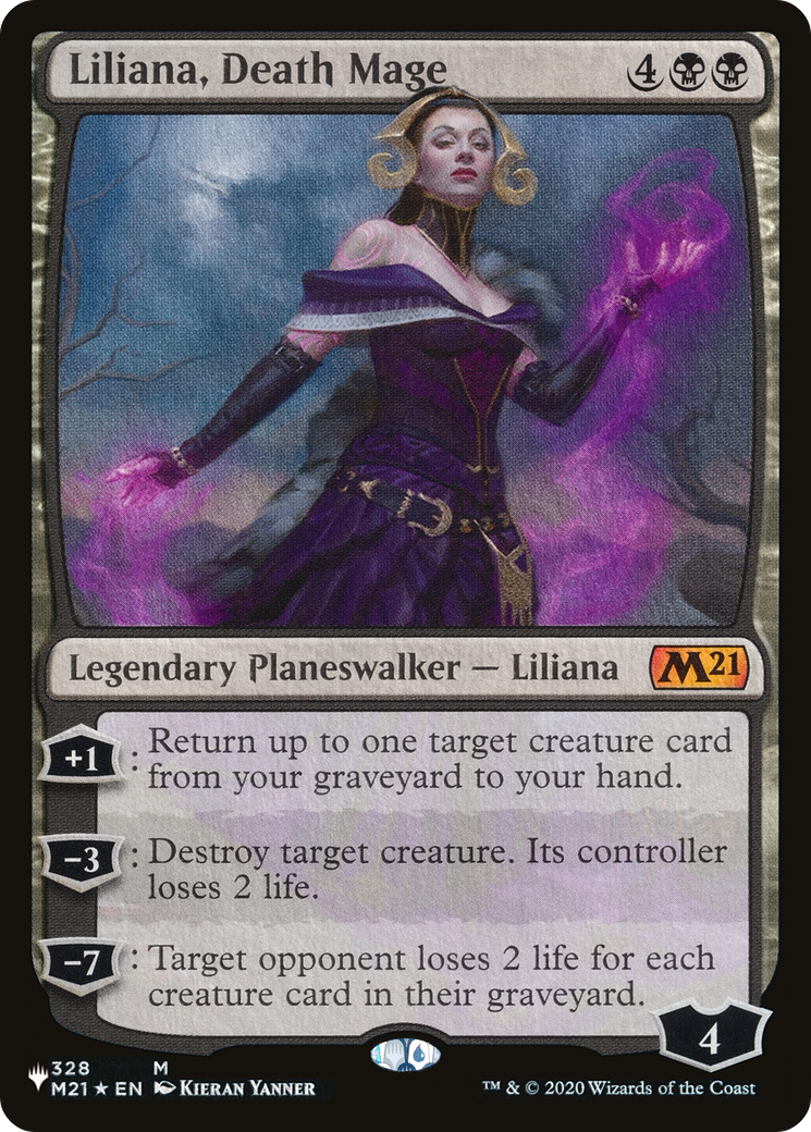 Liliana, Death Mage [The List] | Tacoma Games