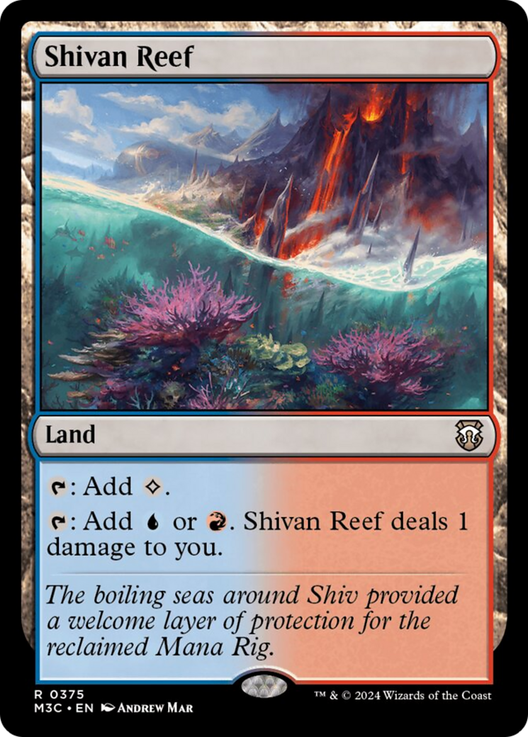 Shivan Reef [Modern Horizons 3 Commander] | Tacoma Games