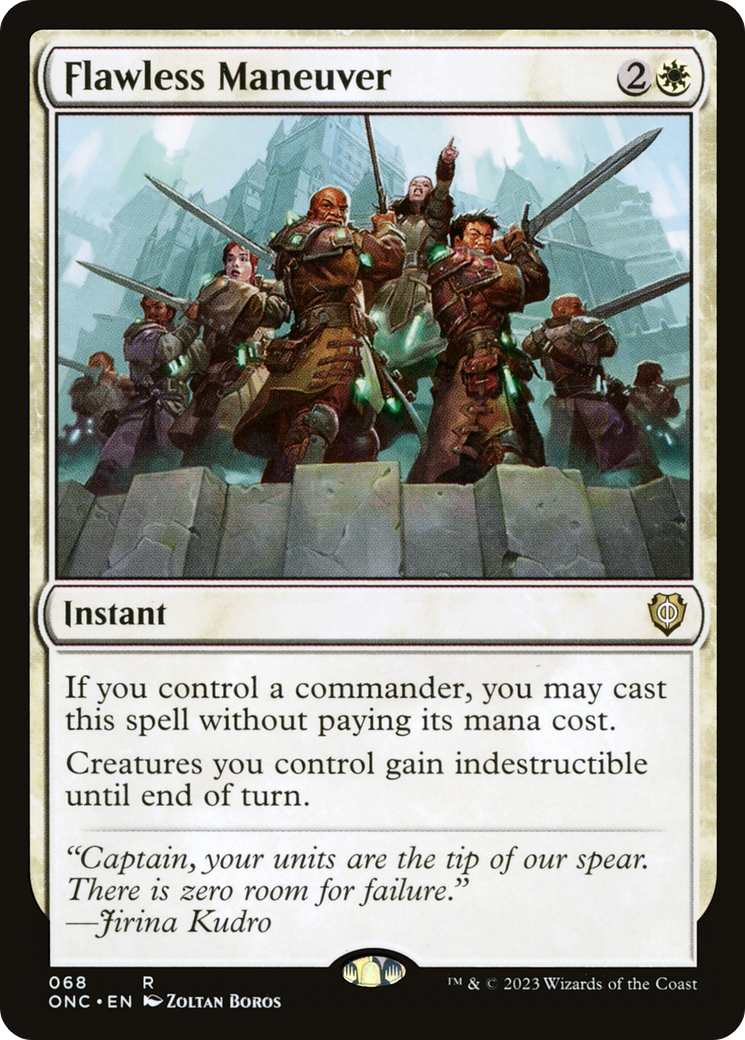Flawless Maneuver [Phyrexia: All Will Be One Commander] | Tacoma Games
