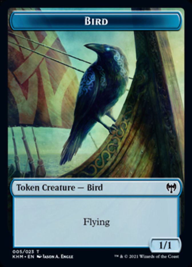 Bird Token [Kaldheim Tokens] | Tacoma Games