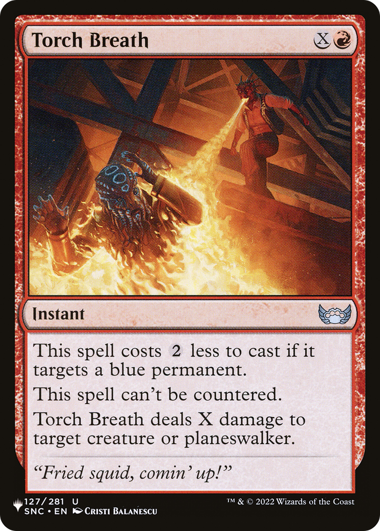 Torch Breath [The List Reprints] | Tacoma Games