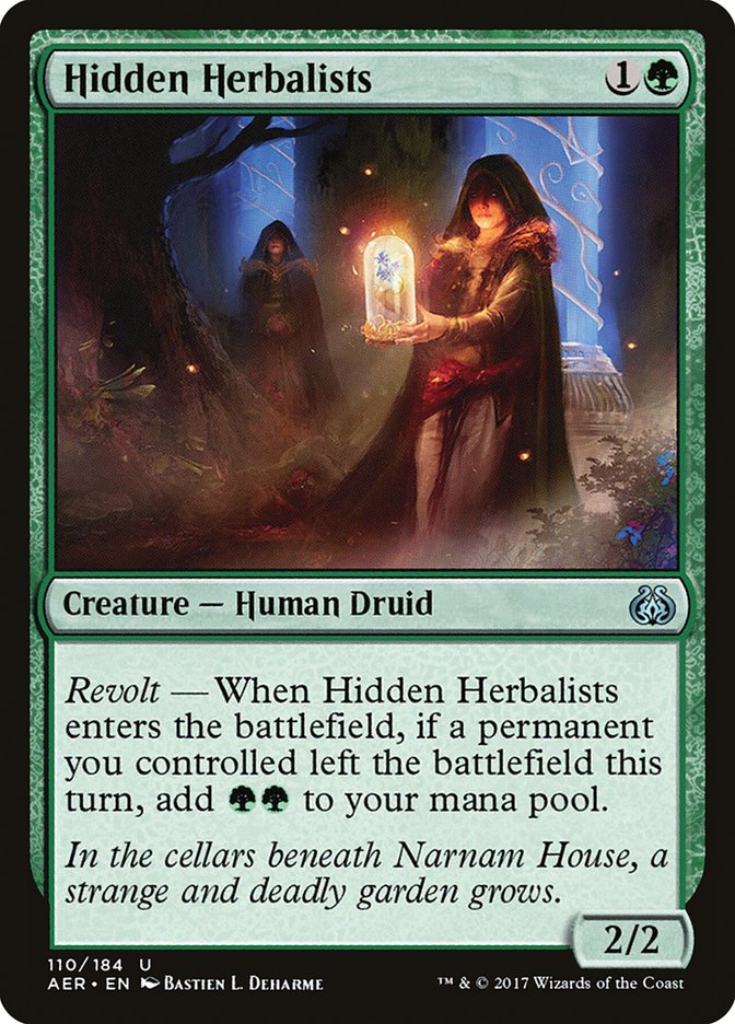 Hidden Herbalists [Aether Revolt] | Tacoma Games