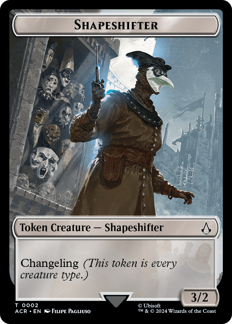 Shapeshifter Token [Assassin's Creed Tokens] | Tacoma Games