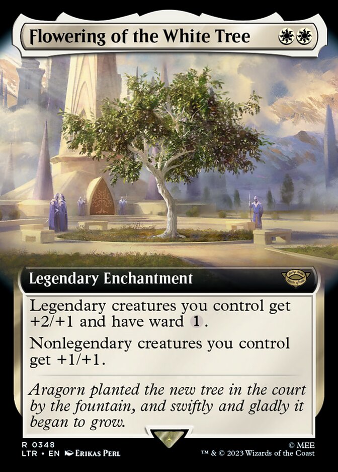 Flowering of the White Tree (Extended Art) [The Lord of the Rings: Tales of Middle-Earth] | Tacoma Games