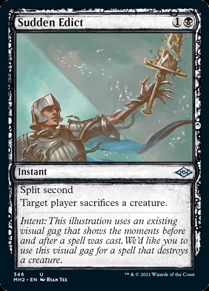 Sudden Edict (Sketch) [Modern Horizons 2] | Tacoma Games