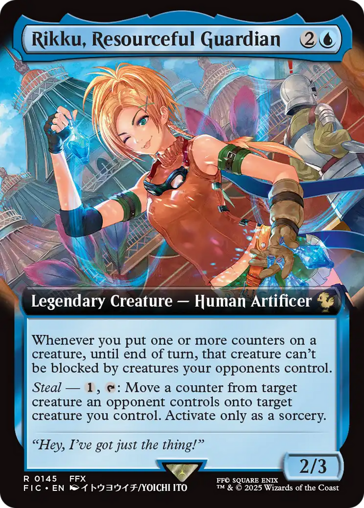 Rikku, Resourceful Guardian (Extended Art) [FINAL FANTASY Commander] | Tacoma Games