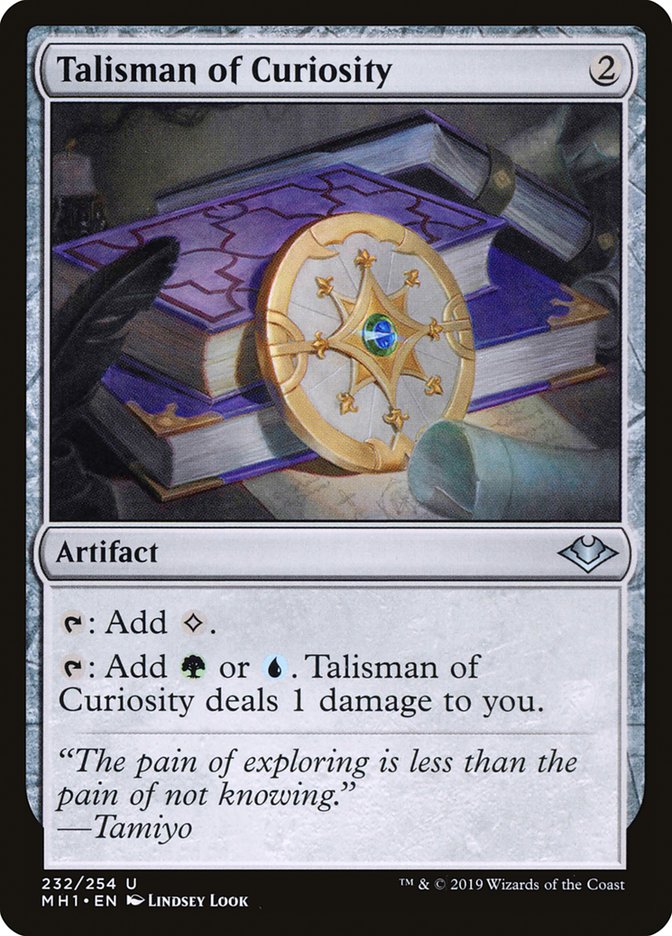 Talisman of Curiosity [Modern Horizons] | Tacoma Games