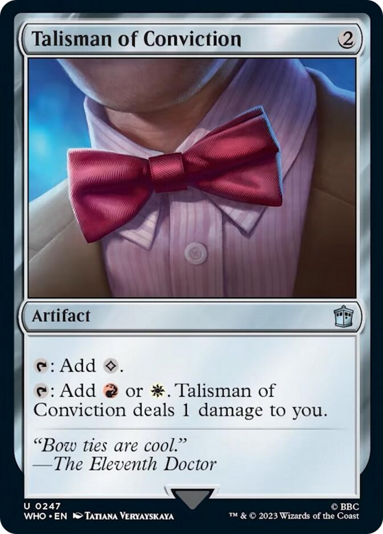 Talisman of Conviction [Doctor Who] | Tacoma Games