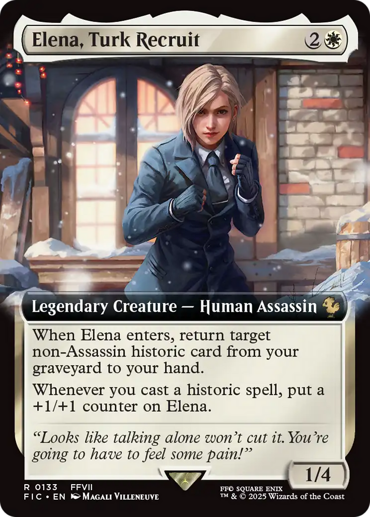 Elena, Turk Recruit (Extended Art) [FINAL FANTASY Commander] | Tacoma Games