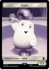 Alien // Osgood, Operation Double Double-Sided Token [Doctor Who Tokens] | Tacoma Games