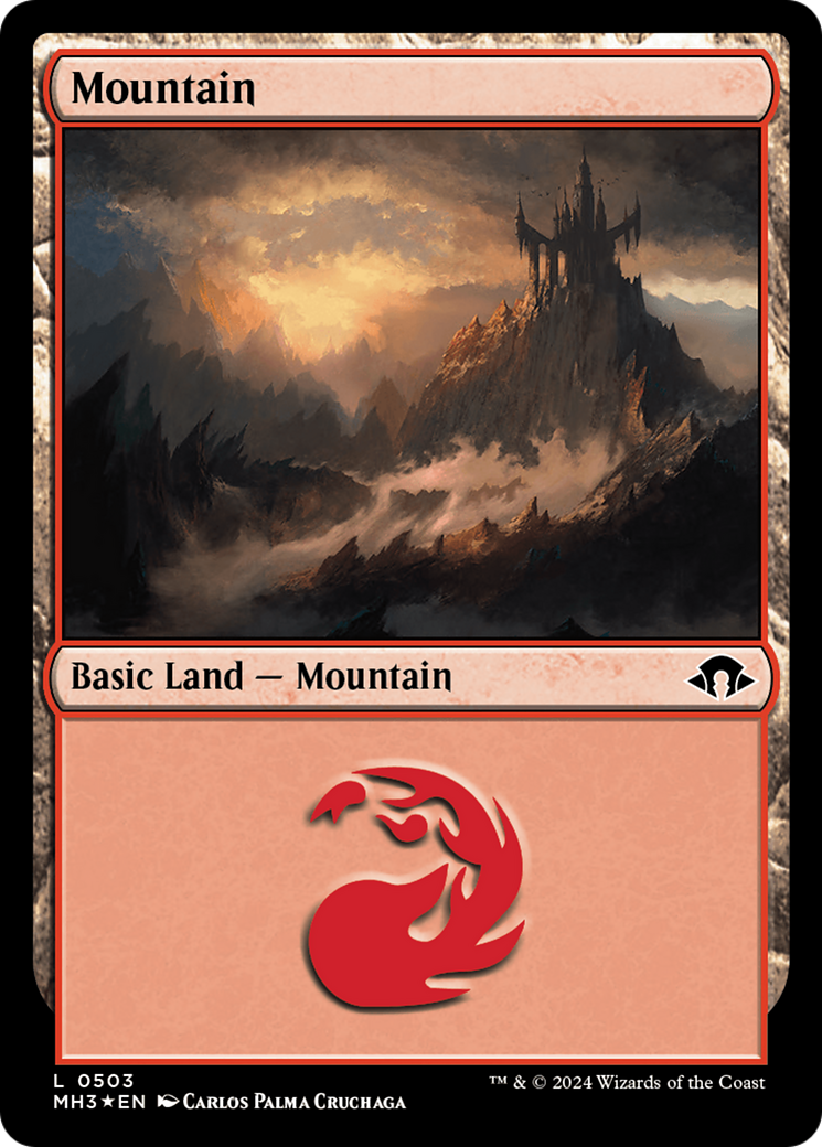 Mountain (0503) (Ripple Foil) [Modern Horizons 3] | Tacoma Games