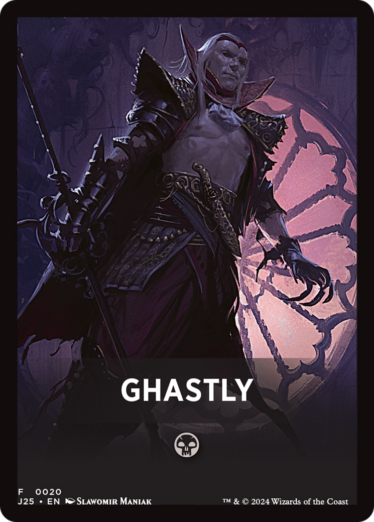 Ghastly Theme Card [Foundations Jumpstart Front Cards] | Tacoma Games