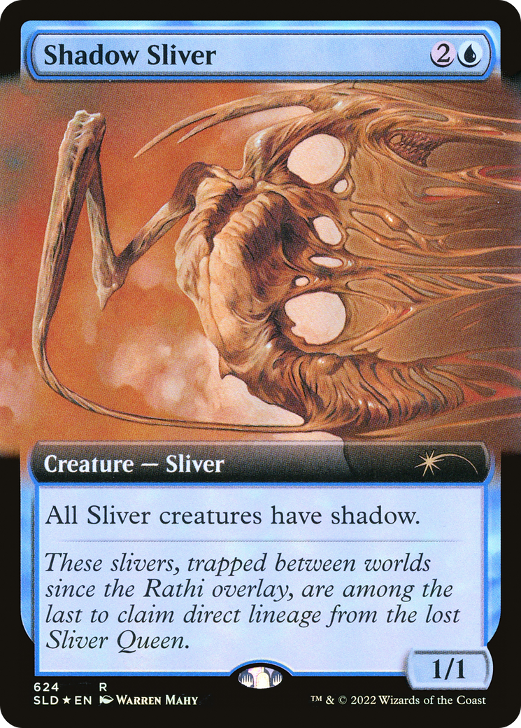 Shadow Sliver (Extended Art) [Secret Lair Drop Promos] | Tacoma Games