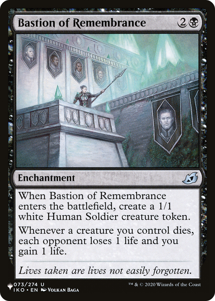 Bastion of Remembrance [The List Reprints] | Tacoma Games