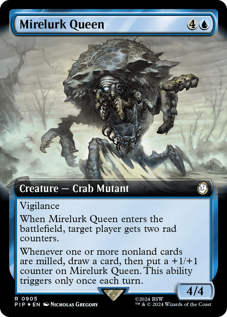 Mirelurk Queen (Extended Art) (Surge Foil) [Fallout] | Tacoma Games