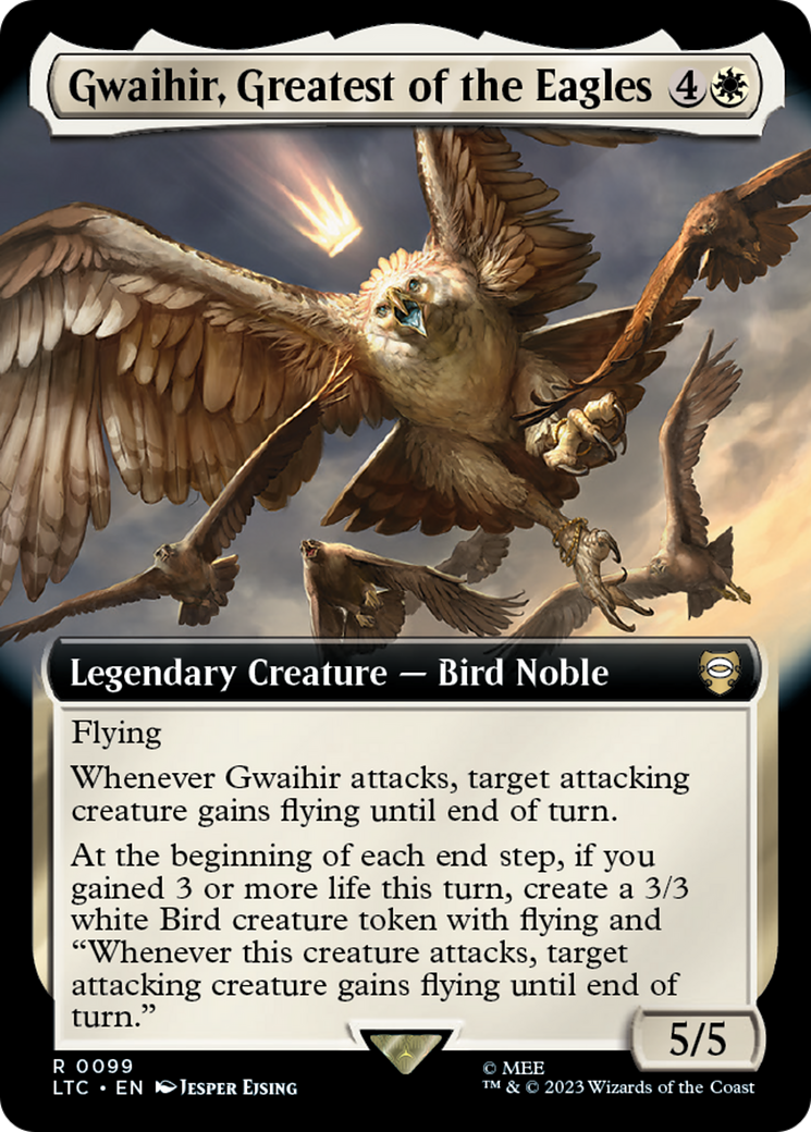 Gwaihir, Greatest of the Eagles (Extended Art) [The Lord of the Rings: Tales of Middle-Earth Commander] | Tacoma Games