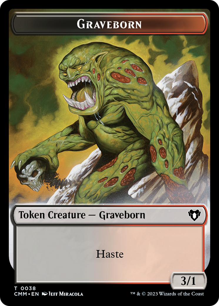 Graveborn Token [Commander Masters Tokens] | Tacoma Games