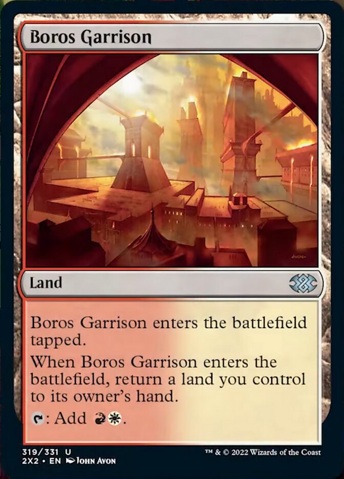 Boros Garrison [Double Masters 2022] | Tacoma Games