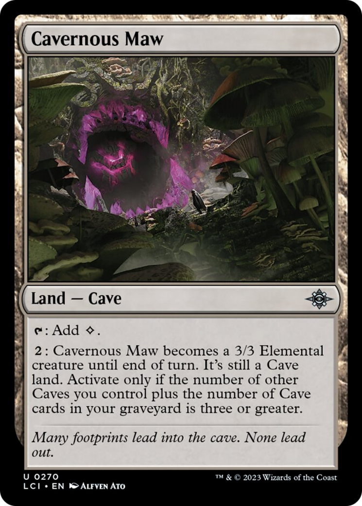 Cavernous Maw [The Lost Caverns of Ixalan] | Tacoma Games