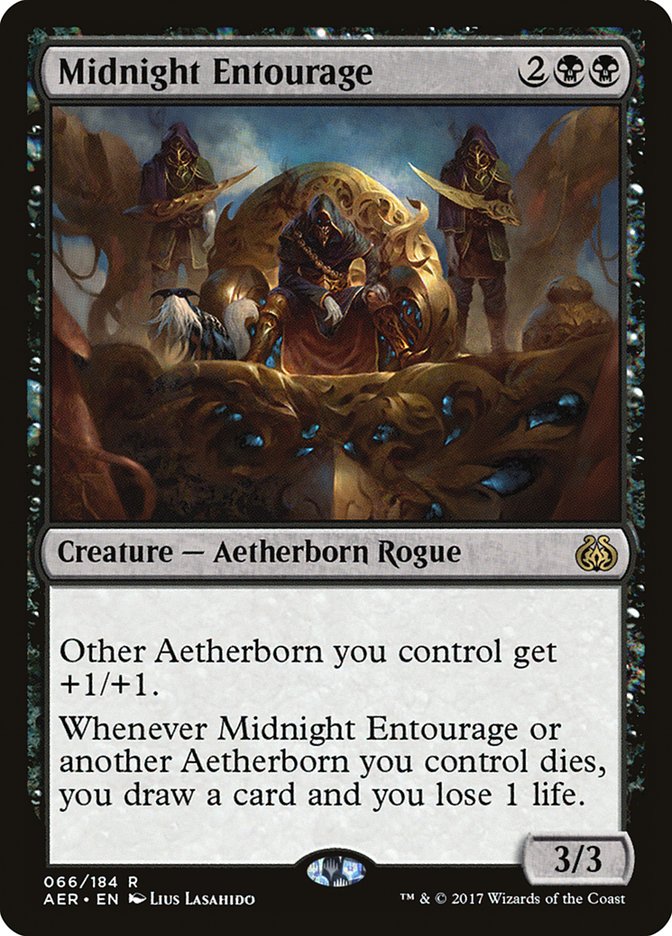 Midnight Entourage [Aether Revolt] | Tacoma Games