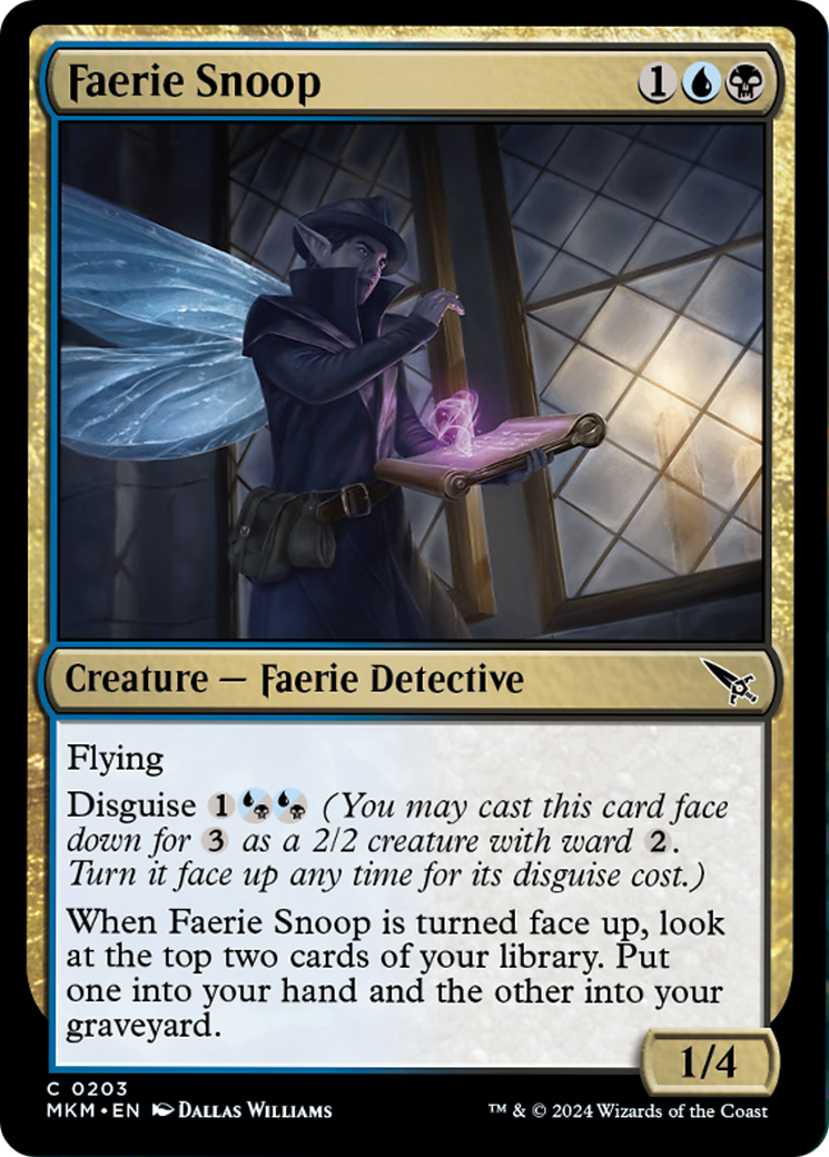 Faerie Snoop [Murders at Karlov Manor] | Tacoma Games