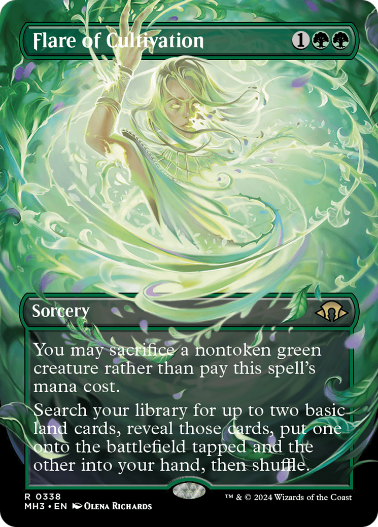 Flare of Cultivation (Borderless) [Modern Horizons 3] | Tacoma Games