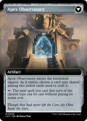 Eye of Ojer Taq // Apex Observatory (Extended Art) [The Lost Caverns of Ixalan Commander] | Tacoma Games