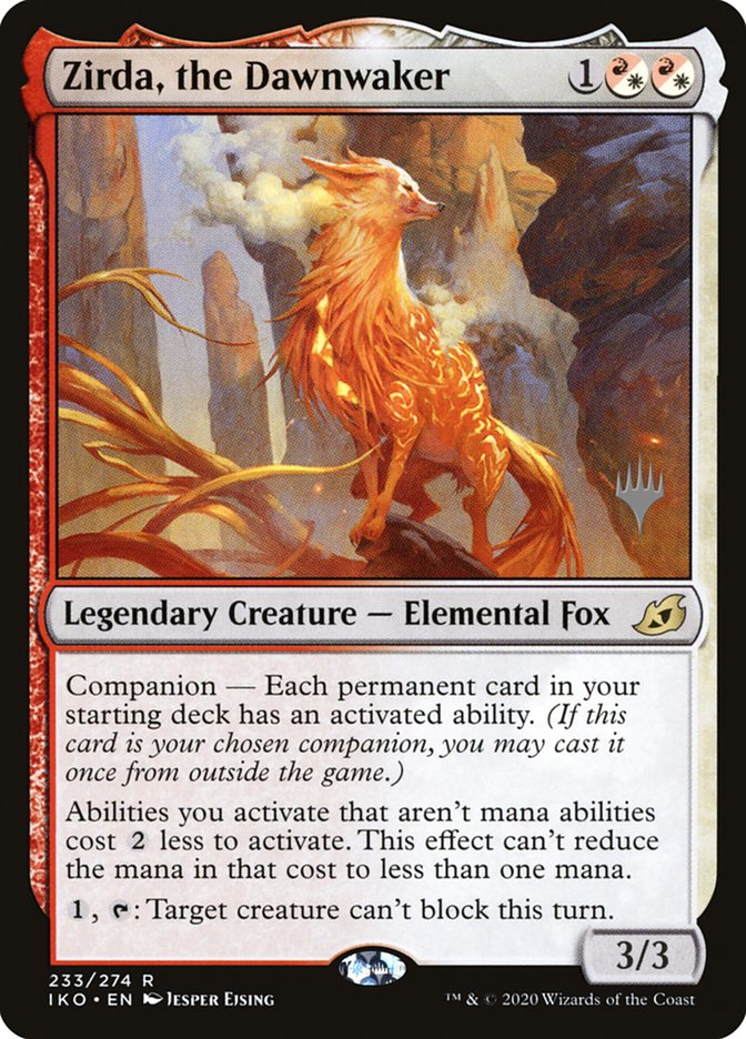 Zirda, the Dawnwaker (Promo Pack) [Ikoria: Lair of Behemoths Promos] | Tacoma Games