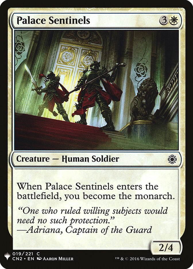 Palace Sentinels [Mystery Booster] | Tacoma Games