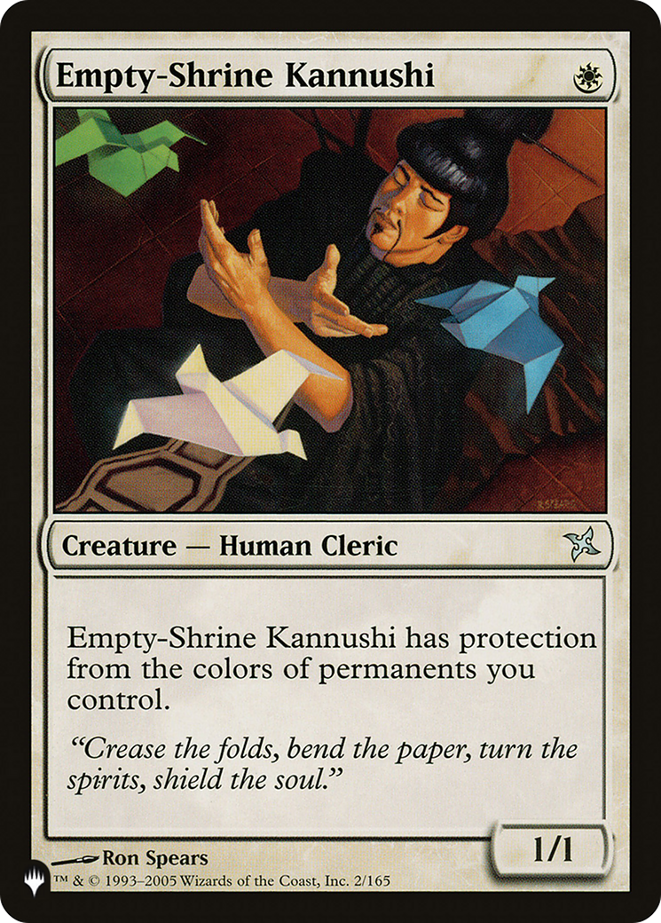 Empty-Shrine Kannushi [The List Reprints] | Tacoma Games