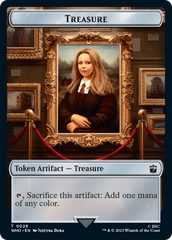 Horse // Treasure (0028) Double-Sided Token [Doctor Who Tokens] | Tacoma Games