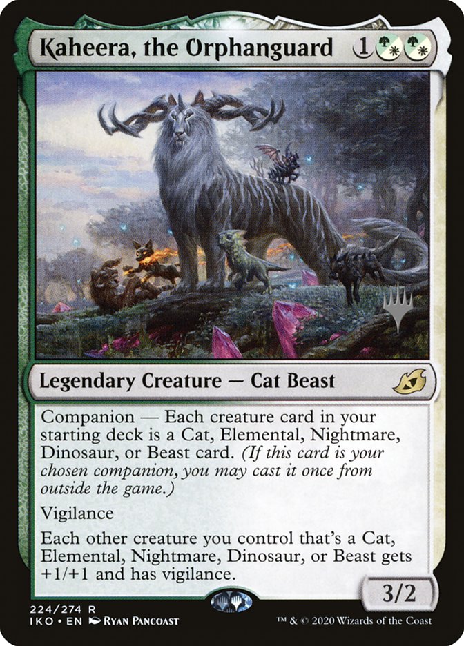 Kaheera, the Orphanguard (Promo Pack) [Ikoria: Lair of Behemoths Promos] | Tacoma Games