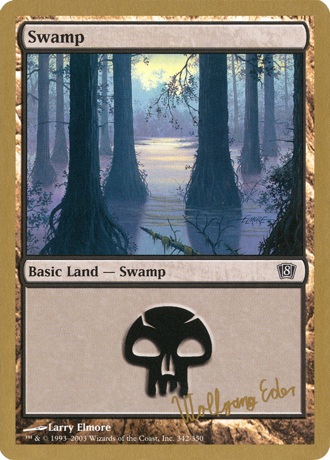 Swamp (344) (we342) [World Championship Decks 2003] | Tacoma Games