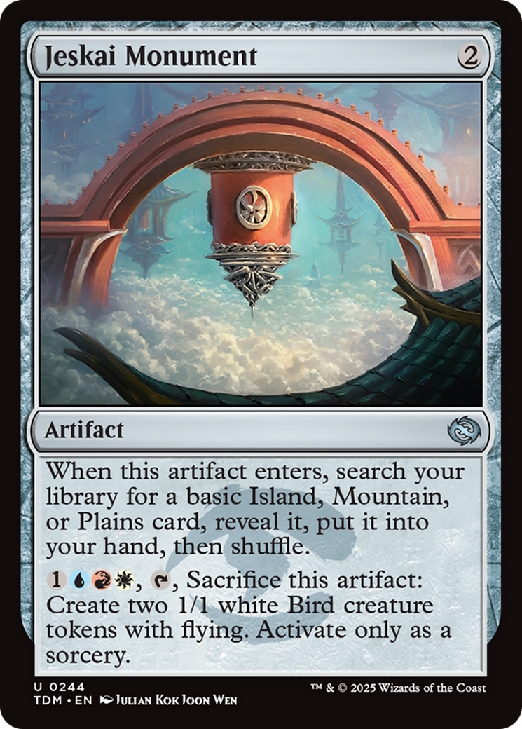 Jeskai Monument [Tarkir: Dragonstorm] | Tacoma Games