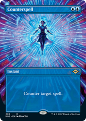 Counterspell (Borderless Alternate Art) [Modern Horizons 2] | Tacoma Games