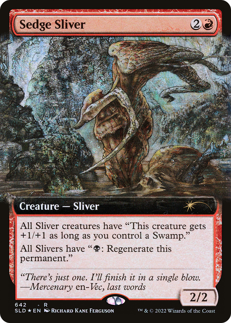 Sedge Sliver (Extended Art) [Secret Lair Drop Promos] | Tacoma Games