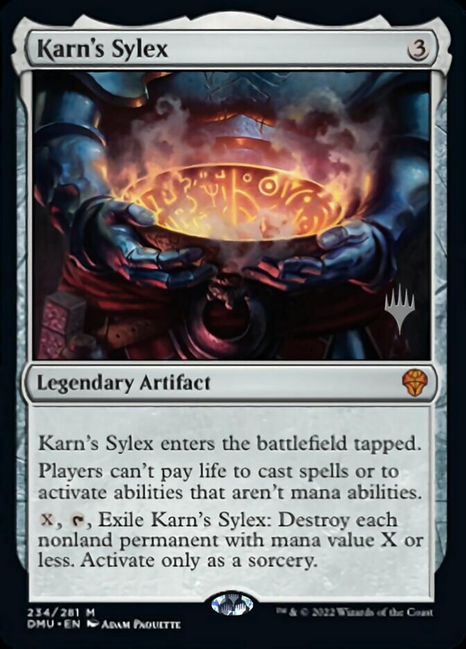 Karn's Sylex (Promo Pack) [Dominaria United Promos] | Tacoma Games