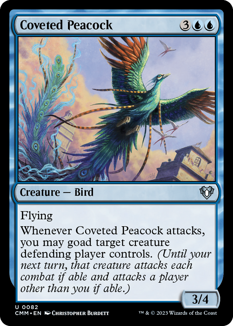 Coveted Peacock [Commander Masters] | Tacoma Games