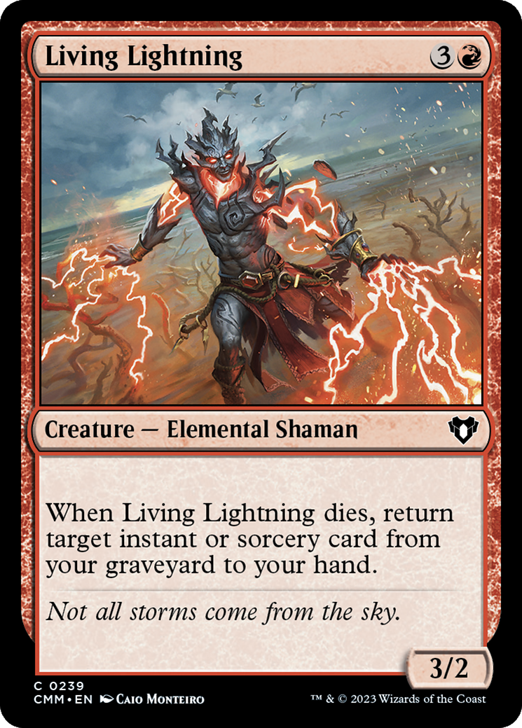 Living Lightning [Commander Masters] | Tacoma Games