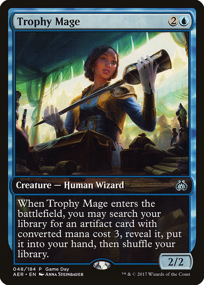 Trophy Mage (Game Day) [Aether Revolt Promos] | Tacoma Games