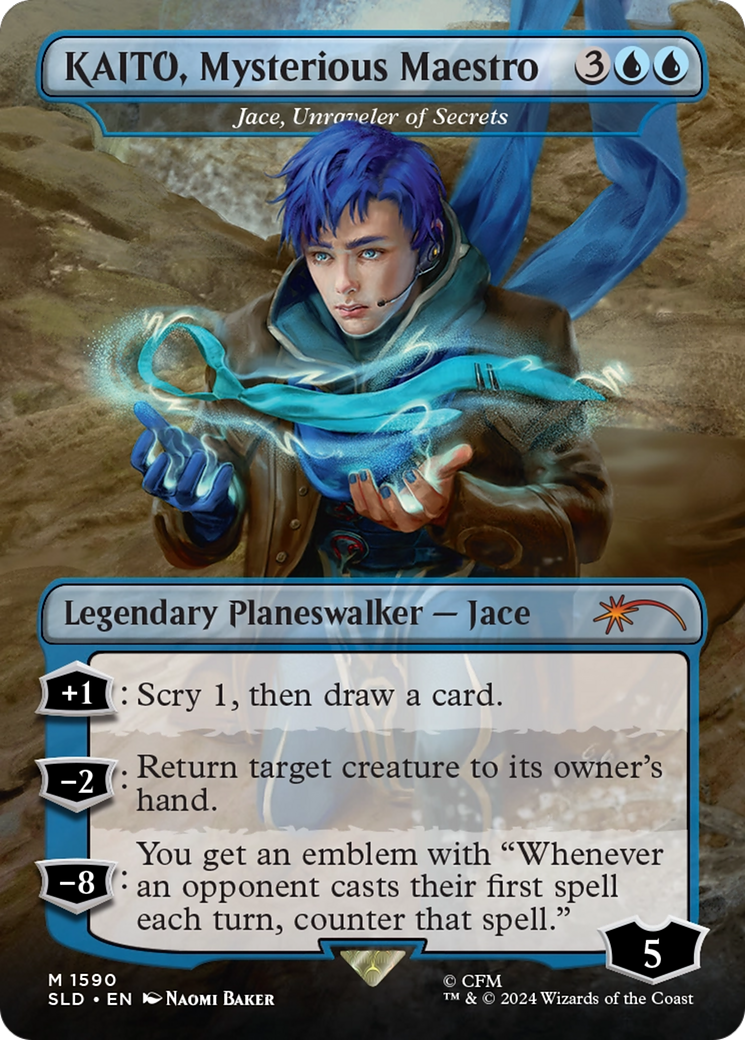 KAITO, Mysterious Maestro - Jace, Unraveler of Secrets [Secret Lair Drop Series] | Tacoma Games