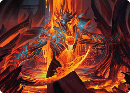 Free From Flesh Art Card [Phyrexia: All Will Be One Art Series] | Tacoma Games