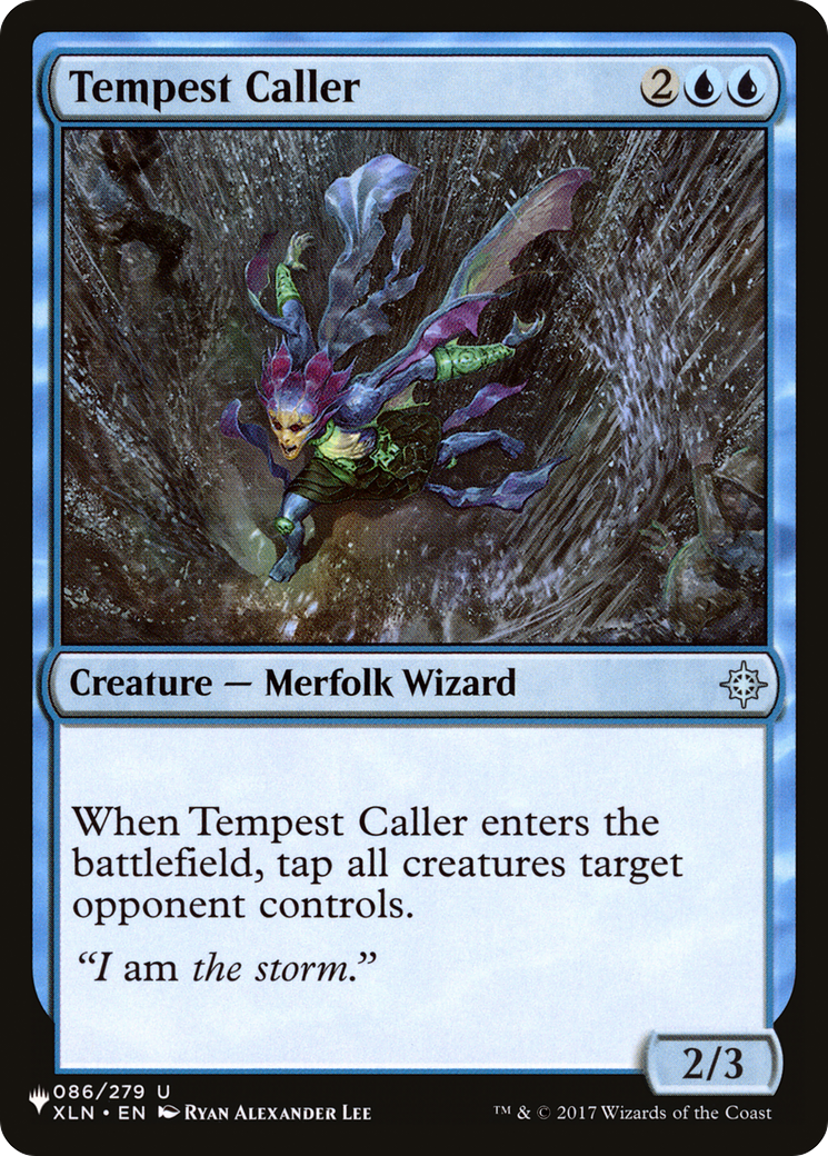 Tempest Caller [The List Reprints] | Tacoma Games