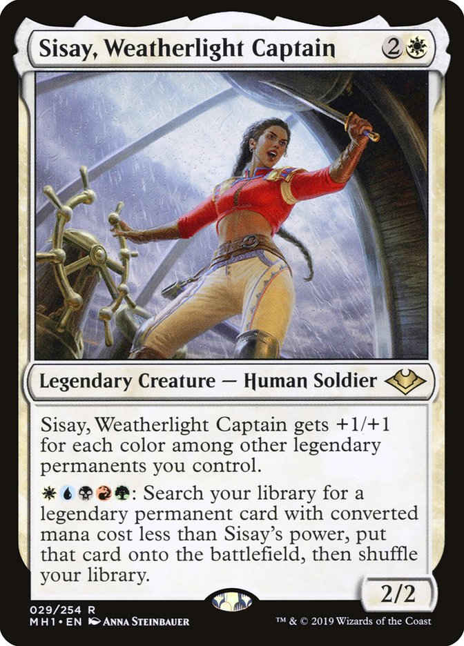 Sisay, Weatherlight Captain [Modern Horizons] | Tacoma Games